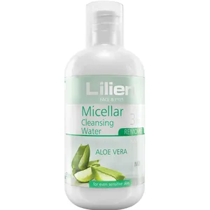محلول آبرسان و پاک کننده صورت لیلین مدل Aloe Vera Micellar Water حجم 250 میلی لیتر
