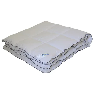 لحاف مایکروفایبر ساده سفید فرما مدل F-MT-Quilt - دو نفره