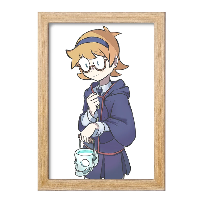 تابلو خندالو مدل جانسون انیمه Little Witch Academia  کد 22858