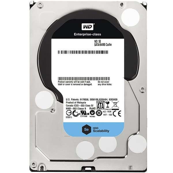 هارد دیسک اینترنال وسترن دیجیتال سری SE ظرفیت 3 ترابایت 64 مگابایت کش هارد دیسک اینترنال وسترن دیجیتال سری SE ظرفیت 3 ترابایت 64 مگابایت کش