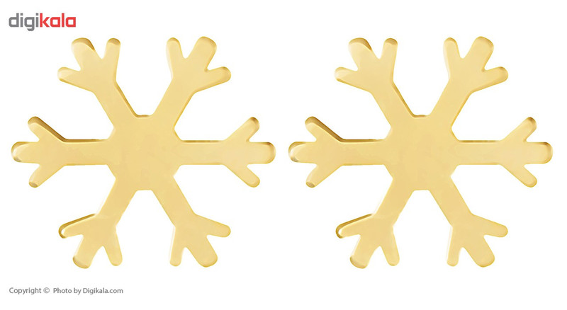 گوشواره طلا 18 عیار پندار گلد مدل GM06