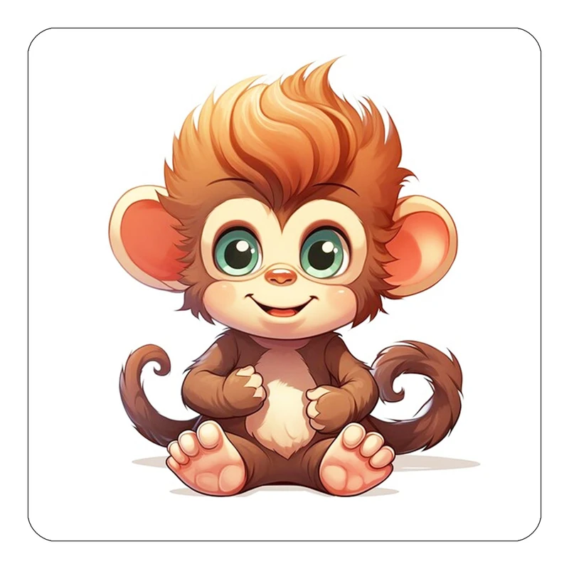 مگنت کاکتی طرح حیوانات کارتونی مدل mp28302