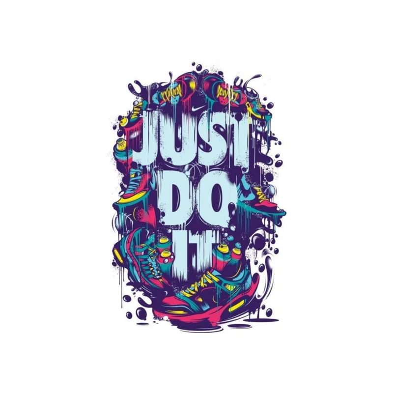 استیکر پارچه و لباس پاد آفرین مدل فقط انجام بده کد 590