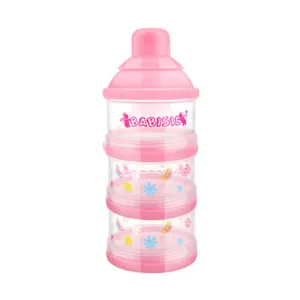 ظرف نگهدارنده غذای کودک بی بی سیل کد 4 مجموعه 3 عددی