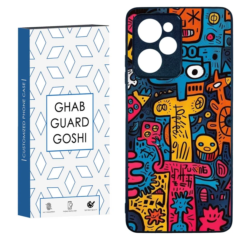 کاور قاب گارد گوشی طرح فانتزی کد TPU-173 مناسب برای گوشی موبایل شیائومی  POCO X5 PRO