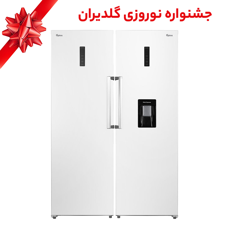 نکته خرید - قیمت روز یخچال و فریزر دوقلو 27 فوت جی پلاس مدل GRF-P2720W - جشنواره نوروزی گلدیران خرید