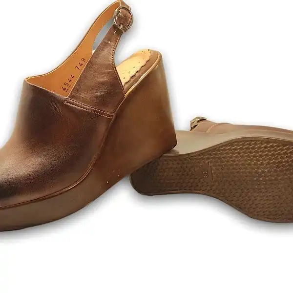 صندل زنانه مدل چرم طبیعی کد 633.1