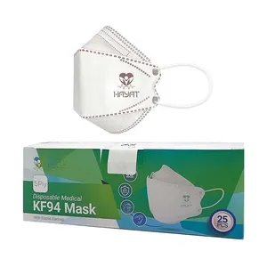 ماسک تنفسی حیات پوشش پاک مدل سه بعدی بسته 25 عددی