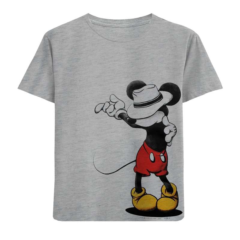 تی شرت آستین کوتاه بچگانه مدل میکی F853