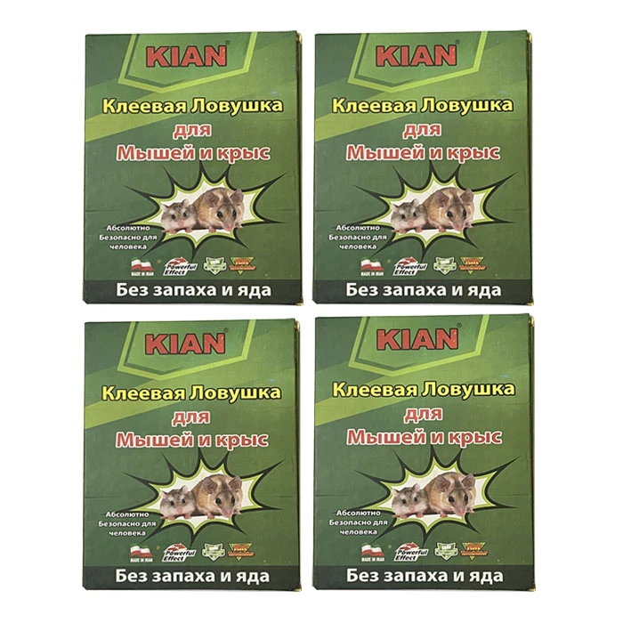 چسب موش مدل کتابی بسته 4 عددی
