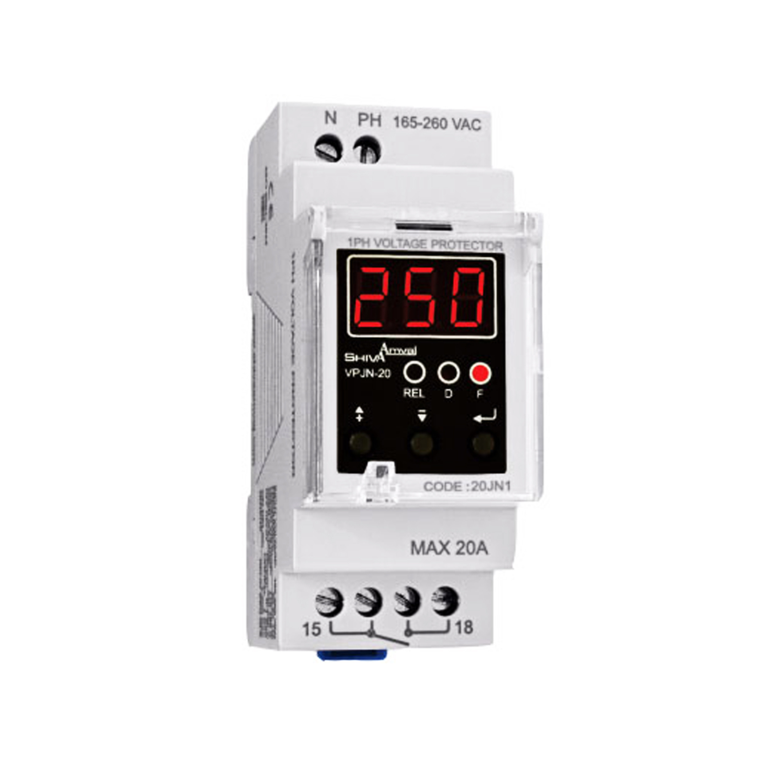 محافظ ولتاژ شیوا امواج مدل VPJN-20 محافظ ولتاژ شیوا امواج مدل VPJN-20