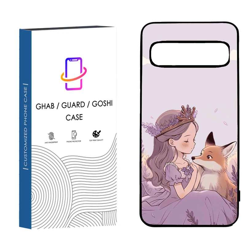 کاور قاب گارد گوشی طرح دخترانه کد 35 - tpu مناسب برای گوشی موبایل   سامسونگ Galaxy S10