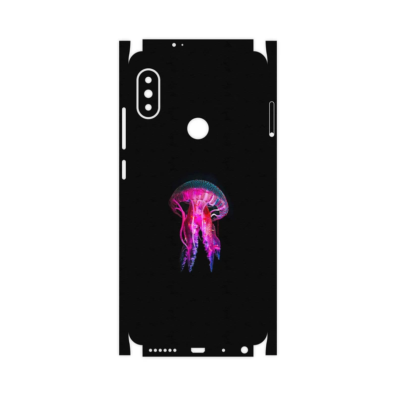 برچسب پوششی ماهوت مدل jellyfish-FullSkin مناسب برای گوشی موبایل شیائومی Redmi Note 5 Pro