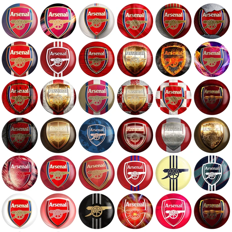 پیکسل خندالو طرح باشگاه آرسنال کد 124 مجموعه 36 عددی