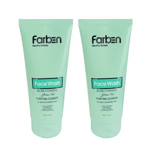ژل شست‌وشوی  صورت فاربن مدل عصاره چای سبز مناسب برای پوست چرب حجم 200 میلی لیتر مجموعه 2 عددی