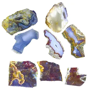 سنگ راف عقیق شجر مدل G3 مجموعه 8 عددی