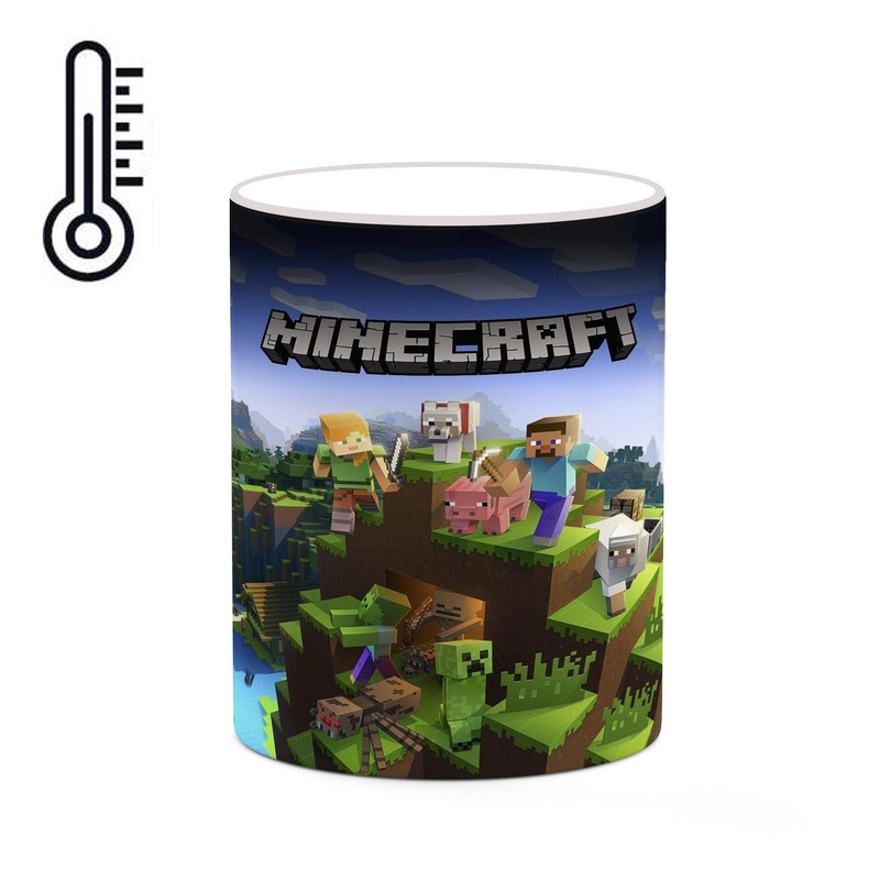 ماگ حرارتی کاکتی طرح ماینکرافت minecraft مدل mgh41259 ماگ حرارتی کاکتی طرح ماینکرافت minecraft مدل mgh41259