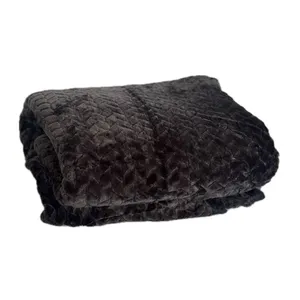 پتو 2 نفر مدل حصیری چهارفصل  سایز 230x200 سانتی‌متر