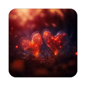 زیر لیوانی کاکتی مدل عاشقانه کد mp13480