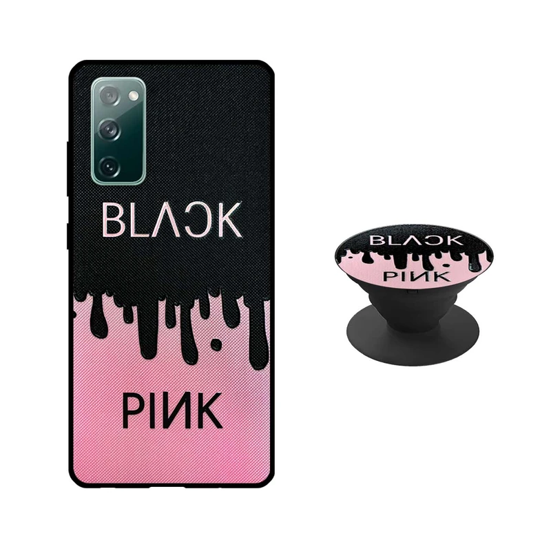 کاور دکین مدل Rikki طرح BLPI مناسب برای گوشی موبایل سامسونگ Galaxy S20 FE به همراه پاپ سوکت