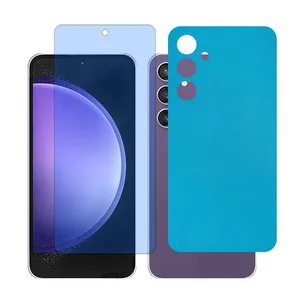 Glass Together model Anti-blue Screen Protector Suitable for Samsung Galaxy S23 FE Mobile Phone with Back cover sticker