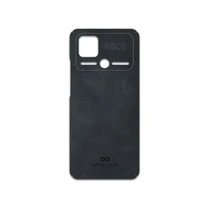 MAHOOT Graphite-Buffalo-Leather Cover Sticker for Xiaomi Poco C40