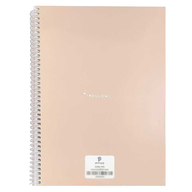 دفتر مشق پیتیکو 80 برگ مدل پاستیلی