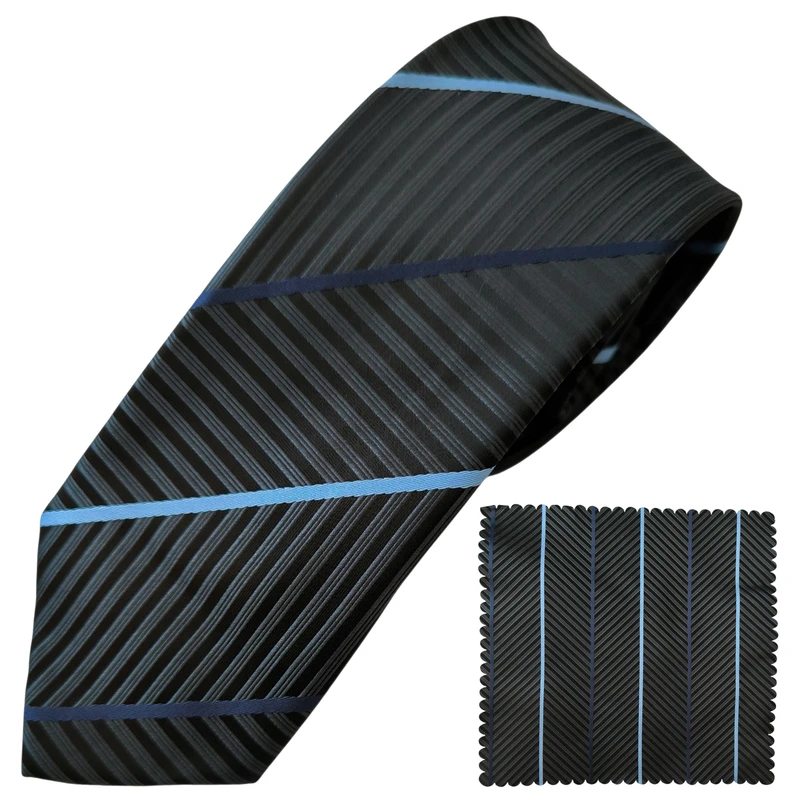 ست کراوات و دستمال جیب مردانه هکس ایران مدل KT-270