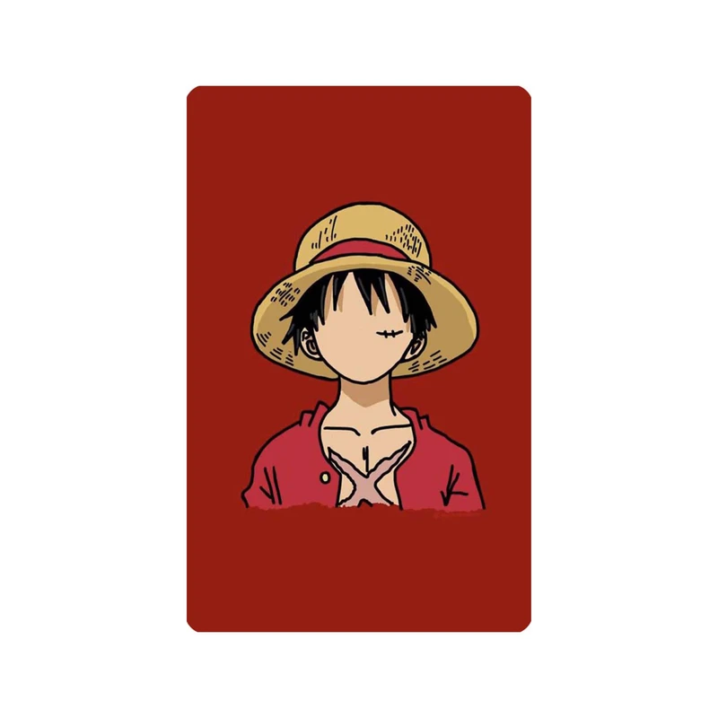 استیکر کارت مدل انیمه طرح وان پیس مانکی دی لوفی one piece Monkey D Luffy کد 4870