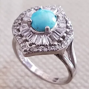 انگشتر نقره زنانه مدل PL89