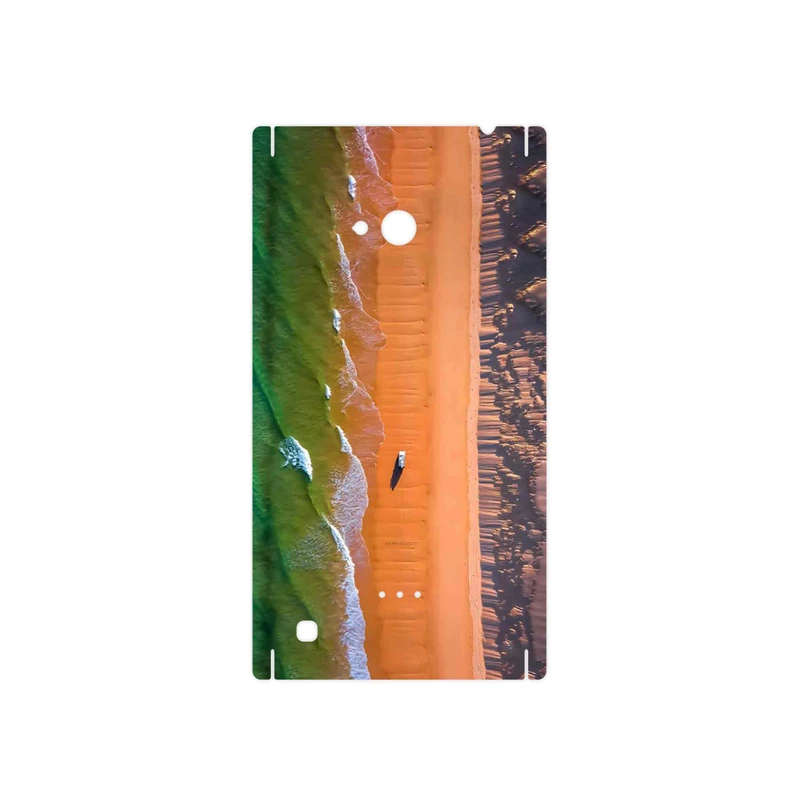 برچسب پوششی ماهوت مدل Beach and Green Sea مناسب برای گوشی موبایل نوکیا Lumia 720