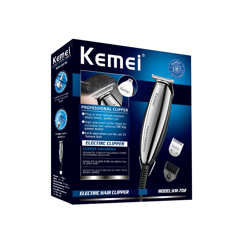 ست ماشین اصلاح موی صورت و بدن کیمی مدل KM-702