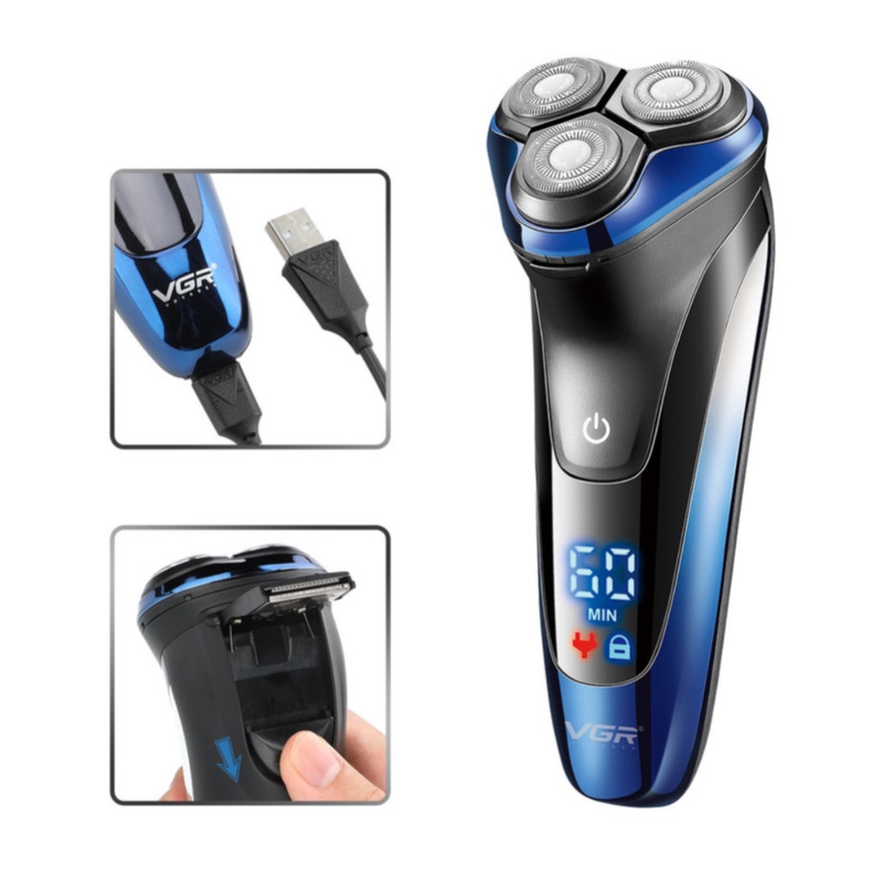 ماشین اصلاح موی صورت وی جی ار مدل V-387 ماشین اصلاح موی صورت وی جی ار مدل V-387