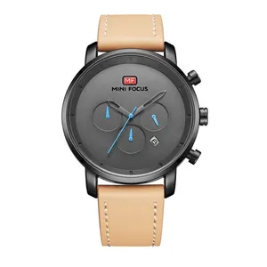 ساعت مچی عقربه‌ای مردانه مینی فوکوس مدل 0102BRN