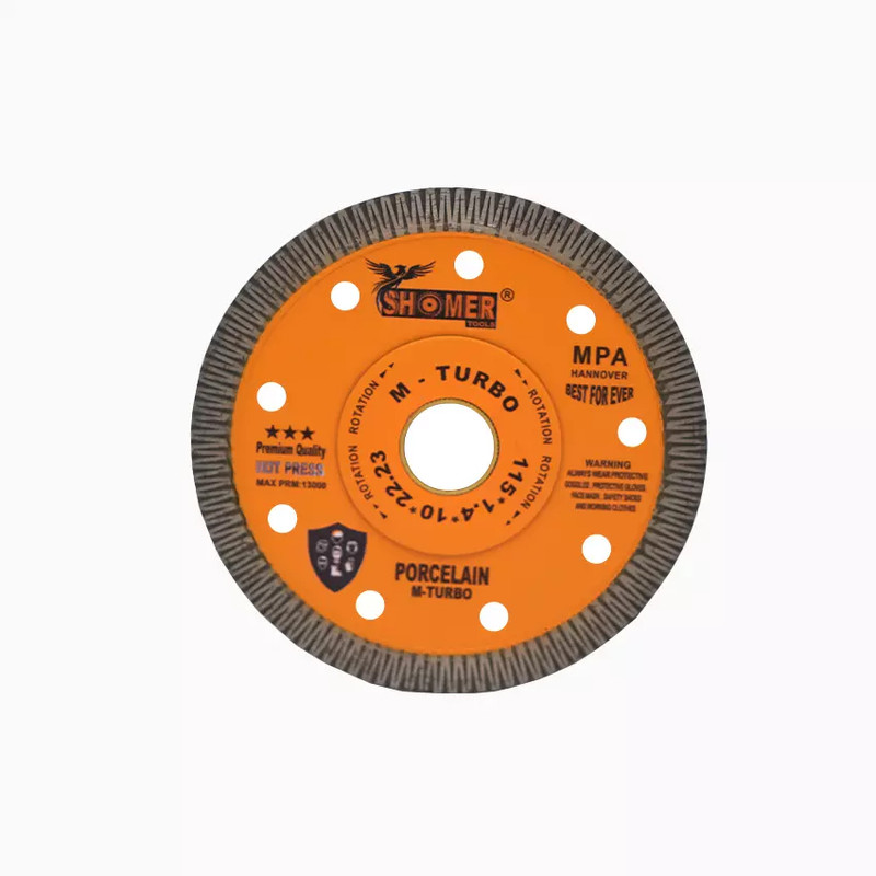 صفحه برش سرامیک پرسلان شومر مدل M-TURBO سایز 115