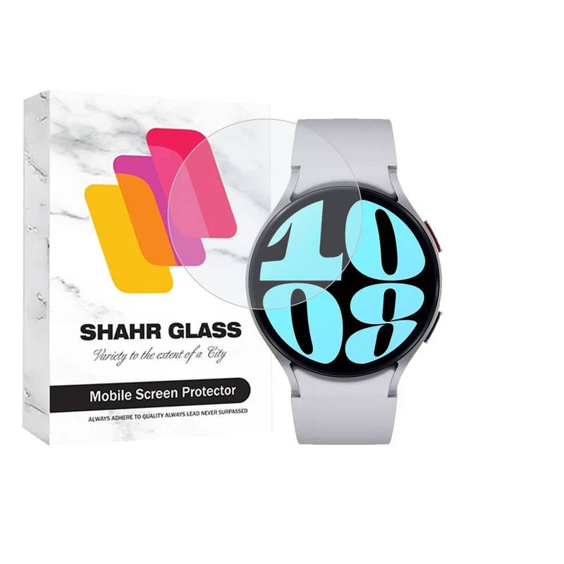 محافظ صفحه نمایش شهر گلس مدل SMPWATCHS مناسب برای ساعت هوشمند سامسونگ Galaxy Watch 6 40 mm