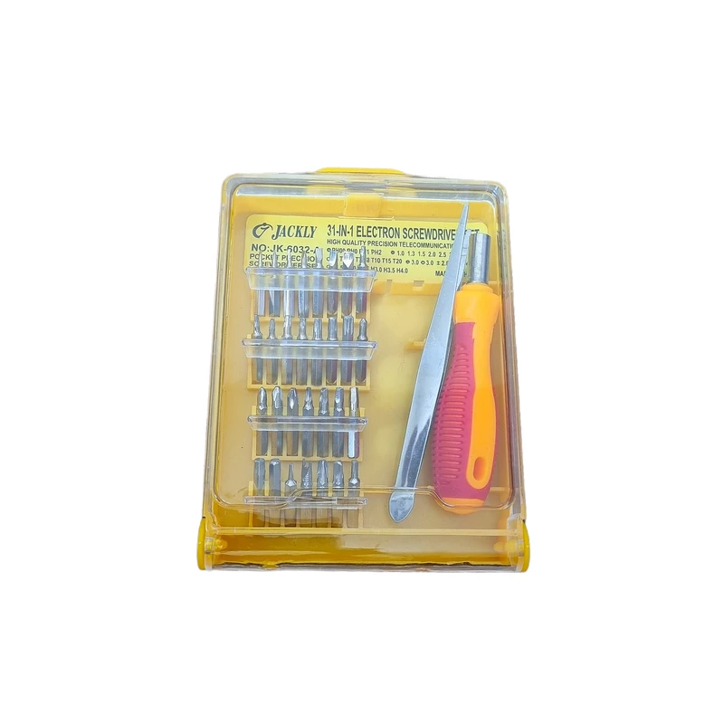 پیچ گوشتی جکلی مدل JK6032-A مجموعه 32 عددی