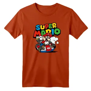 تی شرت آستین کوتاه بچگانه مدل ماریو کد ۷