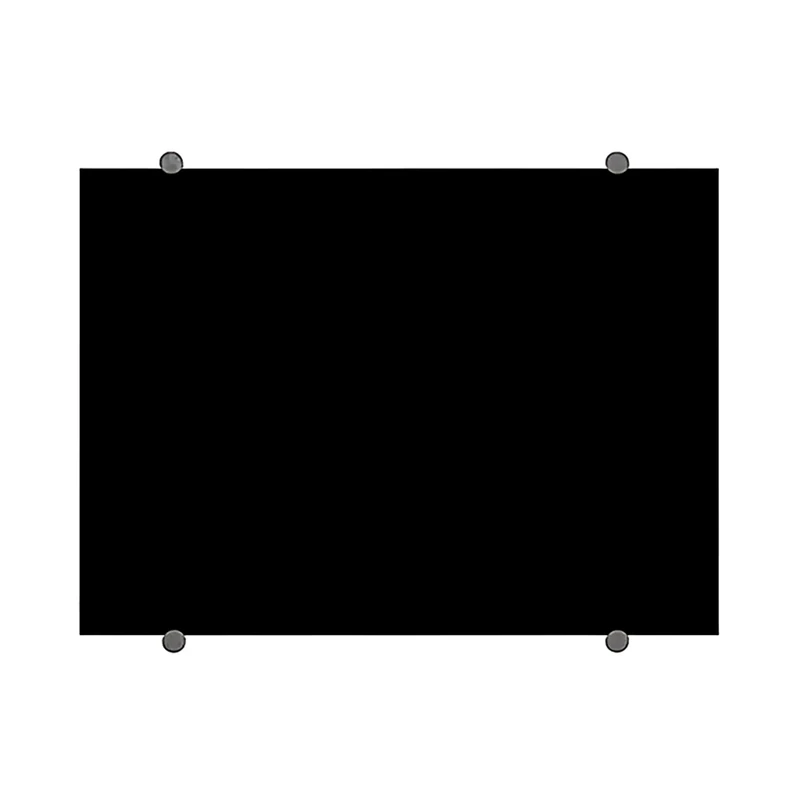 وایت‌برد شیشه‌ای مدل آهنربایی کد 90 سایز 90x70x1 سانتی‌متر