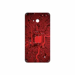 MAHOOT Red Printed Circuit Board Cover Sticker for Microsoft Lumia 640