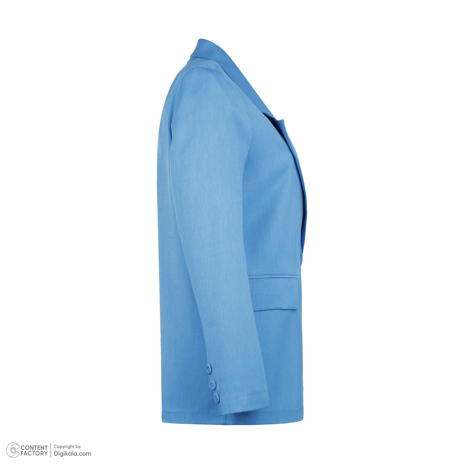 کت زنانه نیزل مدل 0228-077 رنگ آبی -  - 3