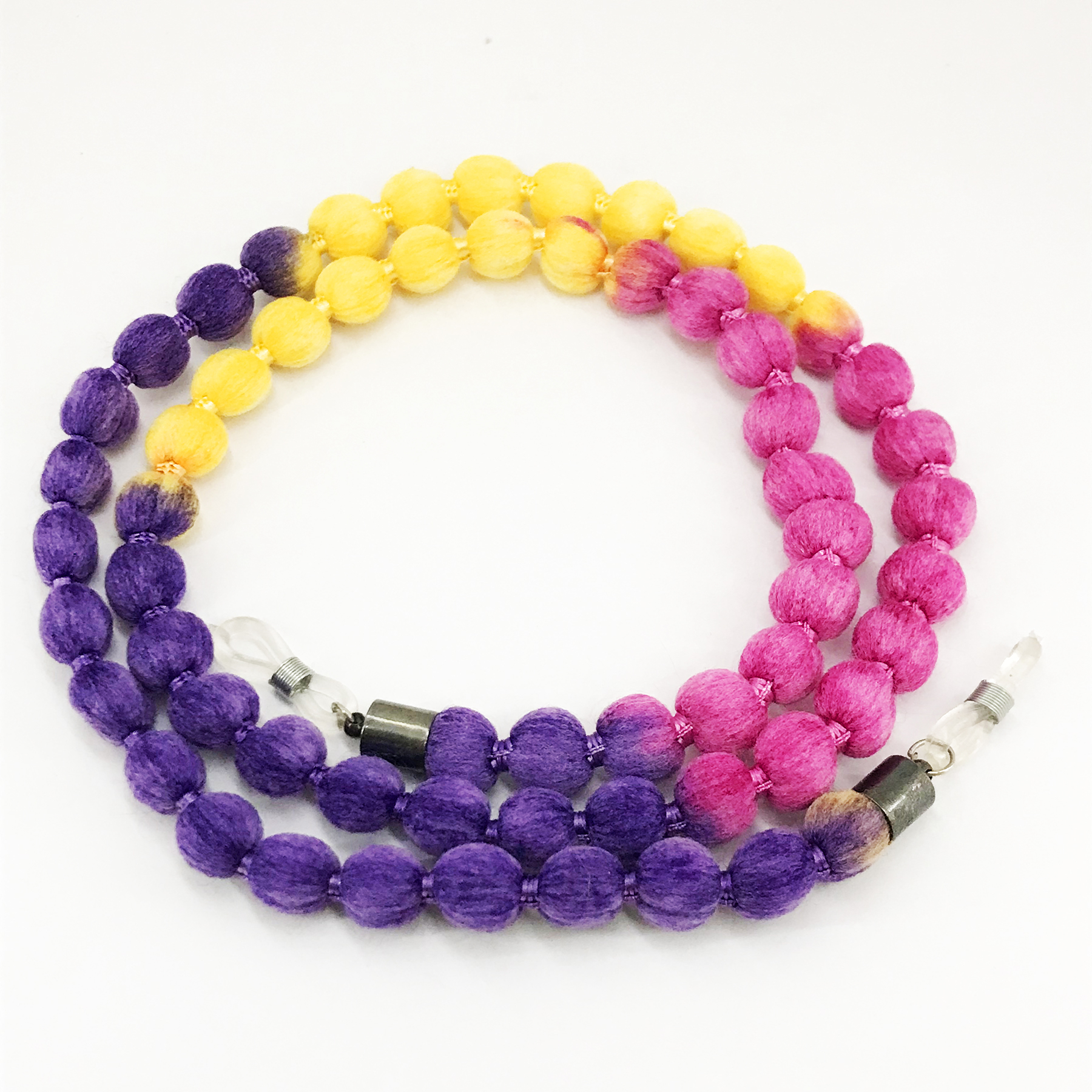 بند عینک زنانه گالری عزیزی طرح توپی مدل 15845