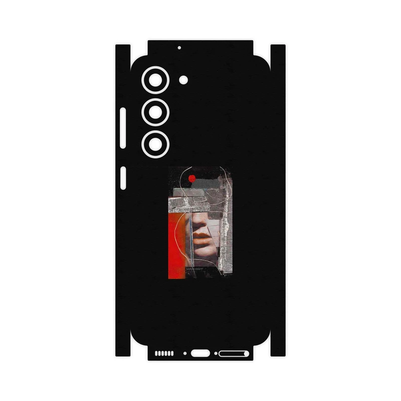 برچسب پوششی ماهوت مدل Collage of Mouth-FullSkin مناسب برای گوشی موبایل سامسونگ Galaxy S23