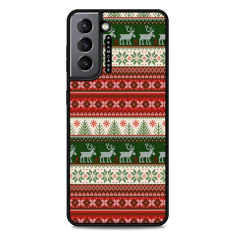 کاور آکام مدل AMC-WSGS21-CHRISTMAS-15 مناسب برای گوشی موبایل سامسونگ Galaxy S21