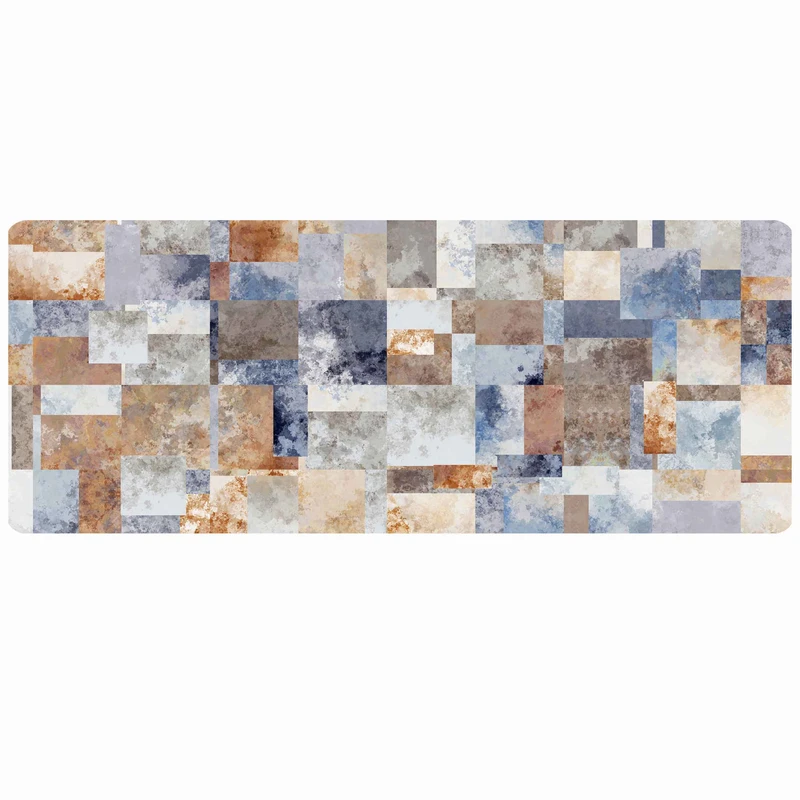 پادری مدل عریض جلوسینکی طرح مدرن پازلی کد L6-309 سایز 46x109 سانتی متر