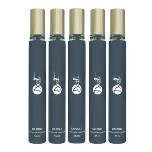 عطر جیبی مردانه دکلت مدل 103 حجم 15 میلی لیتر بسته 5 عددی