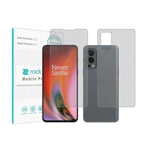 Matte Rockspace HyMTT screen protector suitable for OnePlus Nord 2 5G mobile phone with back protector