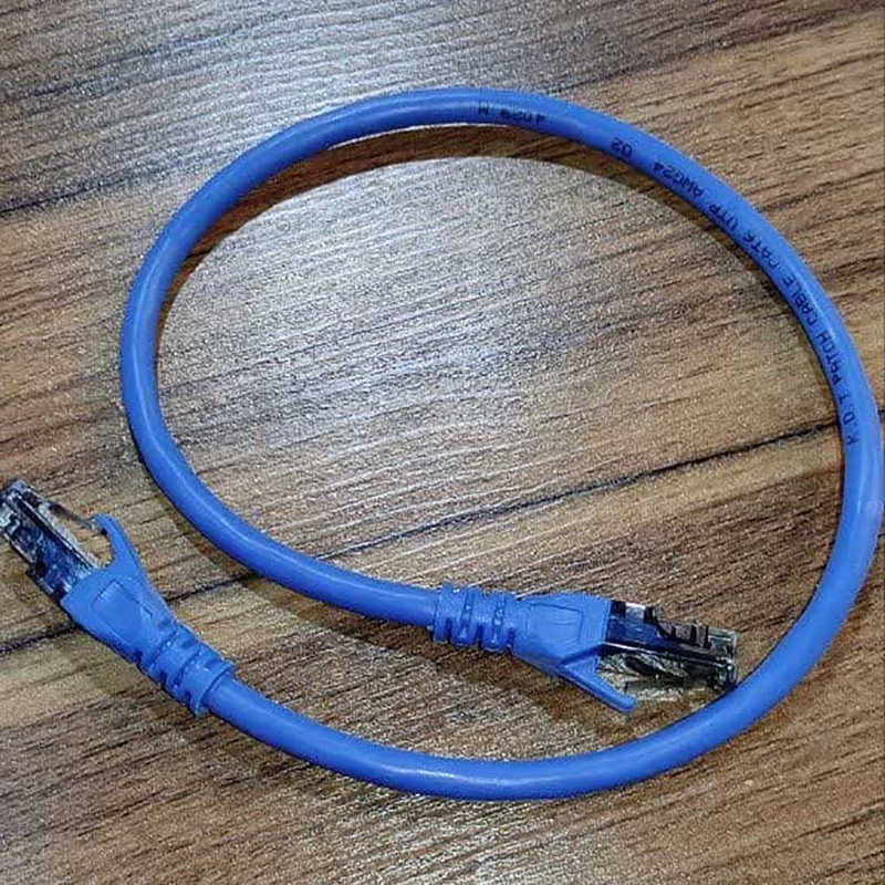 پچ کورد Cat6 کی دی تی مدل AWG24 طول 0.5 متر