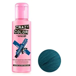 شامپو رنگ مو کریزی کالر مدل 45 رنگ آبی نفتی حجم 100 میلی لیتر