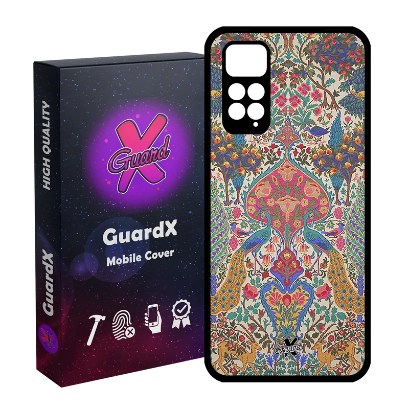 کاور گارد ایکس طرح سنتی مدل Glass10225 مناسب برای گوشی موبایل شیائومی Redmi Note 11S/ Note 11 4G